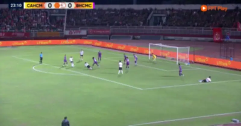 Derby kịch tính: CLB Công an TPHCM thua sát nút 0-1 trước CLB Becamex TPHCM