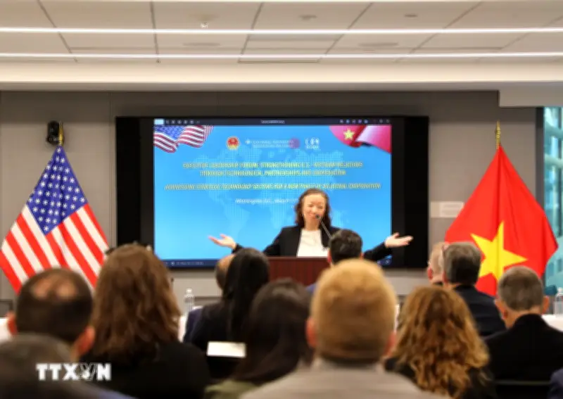 Diễn đàn Cấp cao Thúc đẩy Hợp tác Công nghệ Việt Nam - Mỹ Mở Ra Cơ Hội Mới