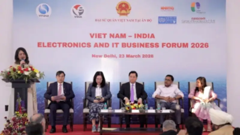 Diễn đàn Việt Nam - Ấn Độ thúc đẩy hợp tác công nghệ cao, AI và chuyển đổi số