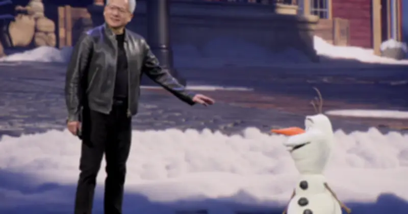 Disney và NVIDIA thử nghiệm robot nhân vật hoạt hình Olaf từ Frozen