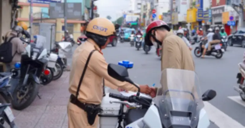 Dừng đèn đỏ chắn lối xe rẽ phải: Khi nào bị phạt 22 triệu đồng?