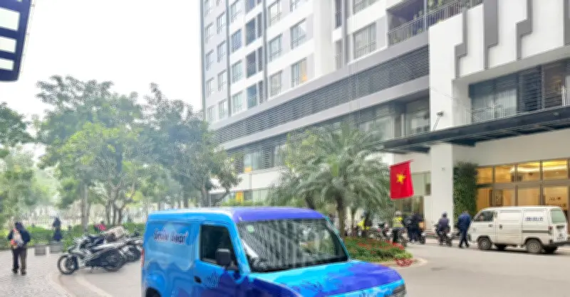 Doanh nghiệp sữa tiết kiệm 6 triệu đồng mỗi tháng nhờ xe điện VinFast EC Van