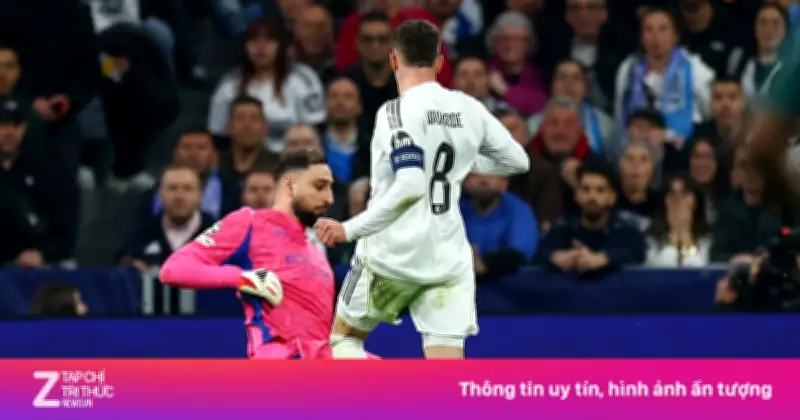 Donnarumma Mắc Sai Lầm, Man City Thua Đậm Real Madrid 0-3 Ở Champions League
