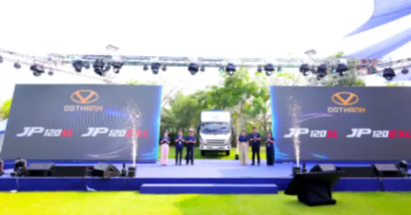 DOTHANH AUTO Ra Mắt Dòng Xe Tải Mới JP Series, Khẳng Định Vị Thế Sau 3 Thập Kỷ