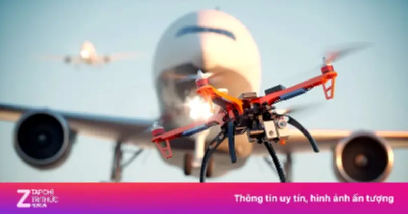 Drone Trái Phép Gây Thiệt Hại Nặng Cho Vietnam Airlines, Ảnh Hưởng Hàng Nghìn Hành Khách