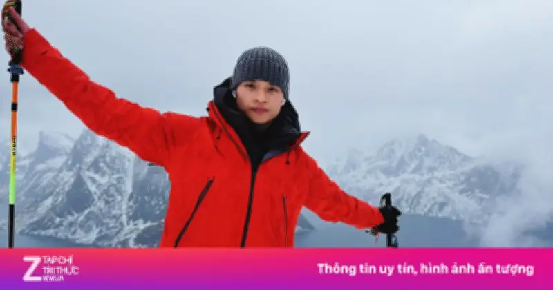 Du khách Việt suýt mất mạng khi một mình leo núi tuyết ở Na Uy