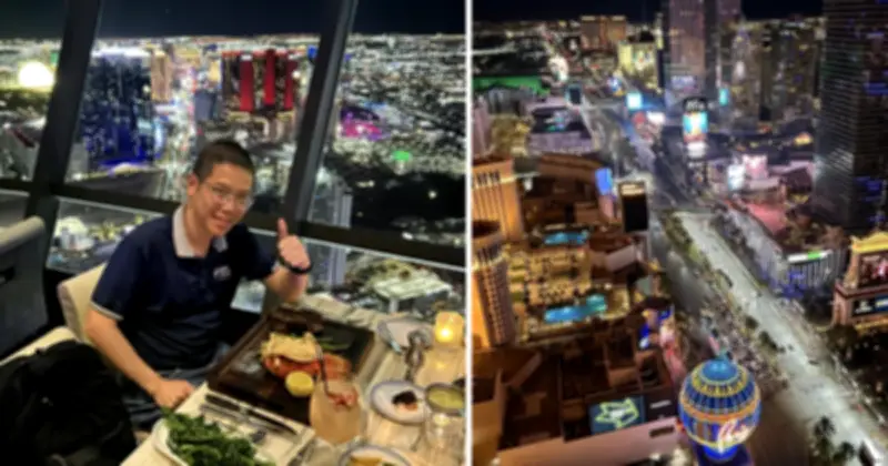 Du Xuân Las Vegas: Hành Trình Ẩm Thực Từ Mặt Đất Lên Tận Trời Cao