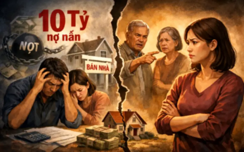 Em Rể Vỡ Nợ 10 Tỷ, Bố Mẹ Muốn Bán Nhà Giúp, Tôi Phản Đối Bị Chỉ Trích Ích Kỷ