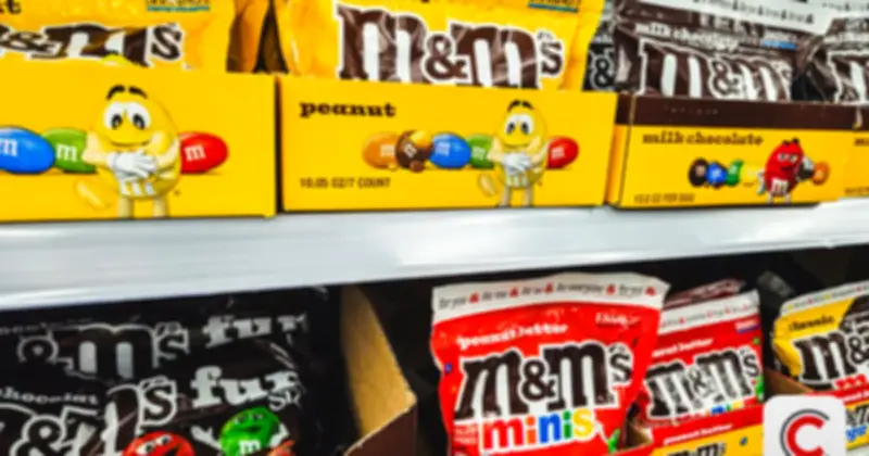 FDA Mỹ Thu Hồi Hàng Ngàn Gói Kẹo M&M's Do Thiếu Cảnh Báo Dị Ứng Trên Bao Bì