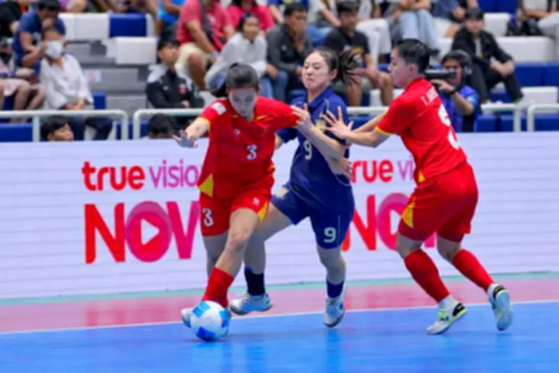 Futsal nữ Việt Nam dừng bước ở bán kết SEA Games 2026 sau trận thua Thái Lan 2-4