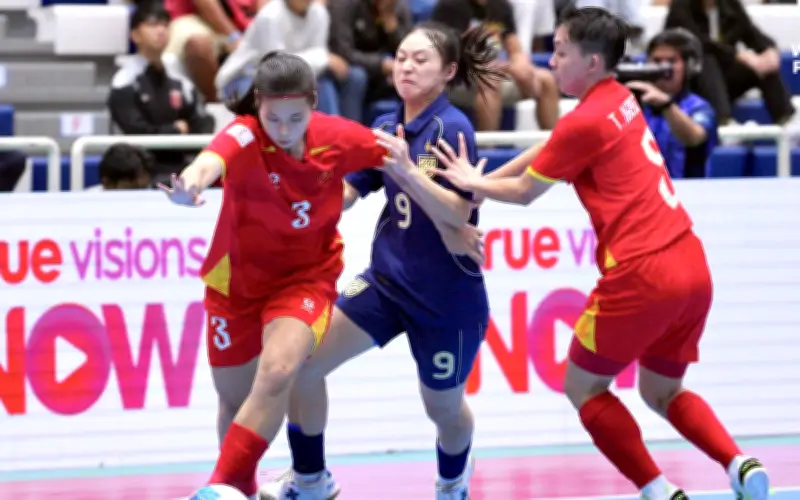 Futsal nữ Việt Nam thua Thái Lan 2-4, đánh mất ngôi vô địch Đông Nam Á