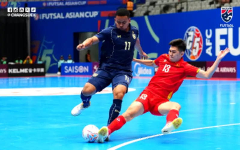 Futsal Việt Nam tái ngộ Thái Lan tại Giải Đông Nam Á 2026 sau lễ bốc thăm gay cấn