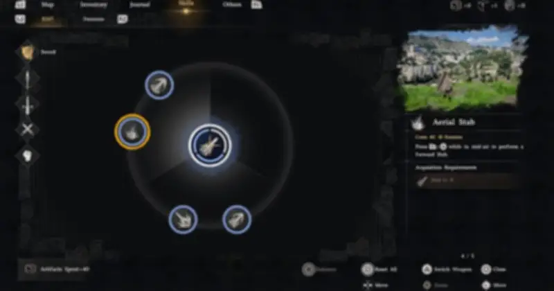 Game thủ Crimson Desert khám phá kỹ thuật Aerial Stab, bay lượn tự do trên bản đồ Pywell