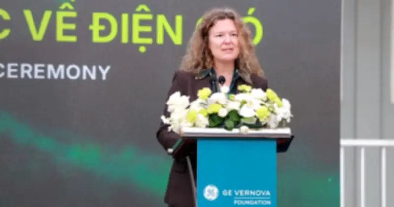 GE Vernova Foundation đầu tư 750.000 USD đào tạo nhân lực điện gió tại Việt Nam