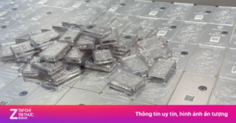 Giá bạc lao dốc từ đỉnh 124 triệu/kg, nhà đầu tư 'cay đắng' chịu lỗ nặng