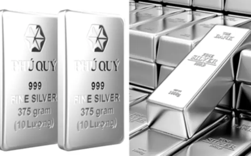 Giá Bạc Trong Nước Tăng Mạnh Trở Lại Sau Phiên Sụt Giảm