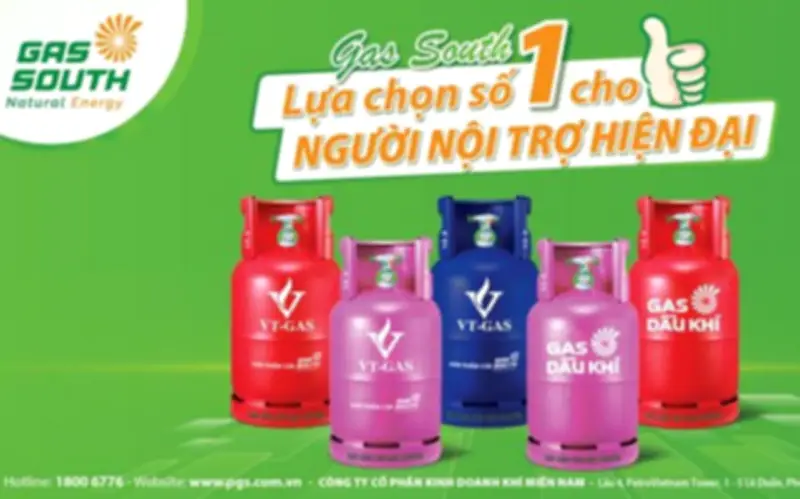 Giá gas tháng 3/2026 giữ nguyên, Gas South cam kết ổn định thị trường và nguồn cung