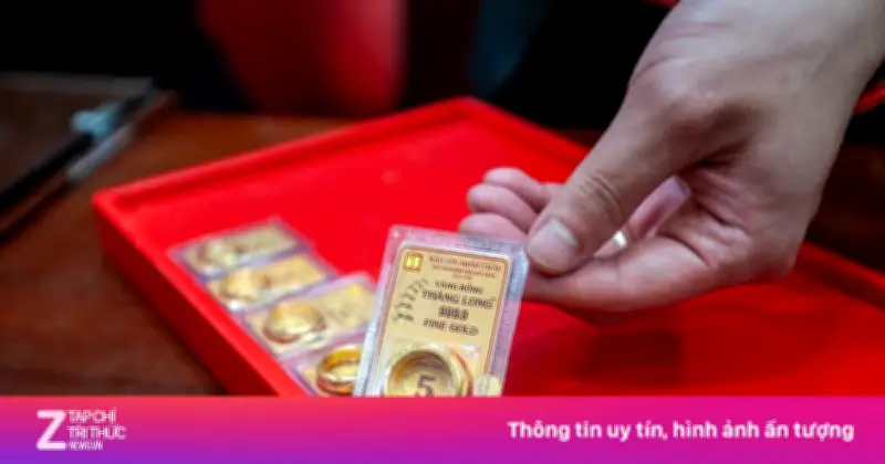 Giá vàng nhẫn Bảo Tín Minh Châu giảm gần 5 triệu đồng khi mở cửa trở lại