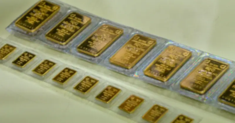 Giá vàng SJC tăng mạnh 1,6 triệu đồng/lượng, vàng thế giới vọt lên 5.352 USD/ounce