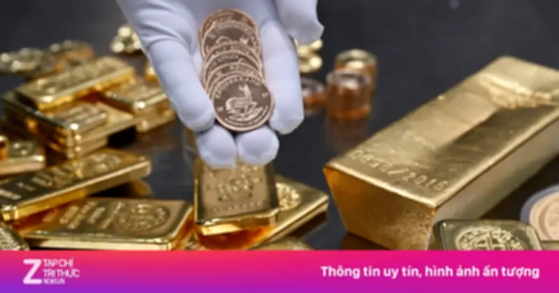 Giá vàng thế giới lao dốc mạnh, áp lực từ kỳ vọng Fed tăng lãi suất và xung đột Trung Đông