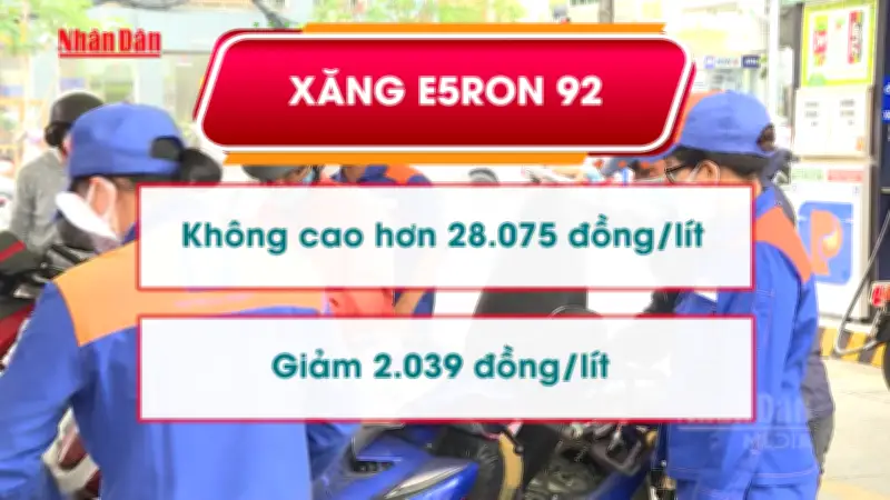Giá xăng dầu đồng loạt giảm mạnh từ chiều nay, người tiêu dùng hưởng lợi