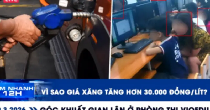 Giá xăng tăng hơn 3.000 đồng/lít, góc khuất gian lận ở phòng thi VioEdu