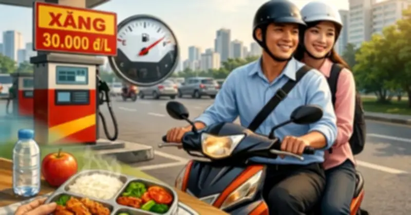 Giá Xăng Tăng Kỷ Lục, Người Thành Phố Tìm Cách Sống Sót Trong Cơn Bão Giá