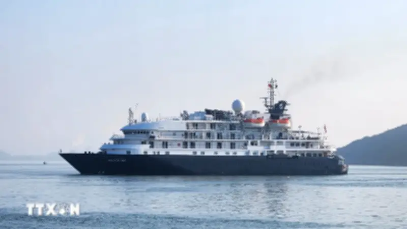 Gia Lai đón tàu du lịch quốc tế thứ hai cập cảng Quy Nhơn trong năm nay