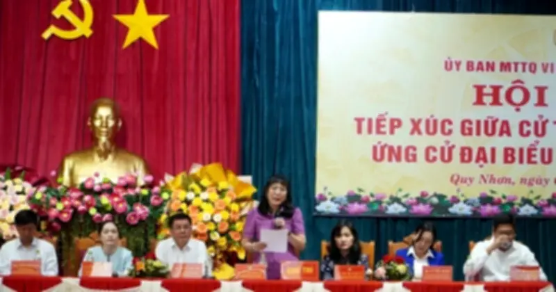 Gia Lai Tổ Chức Tiếp Xúc Cử Tri Cho Ứng Cử Viên Quốc Hội Khóa XVI