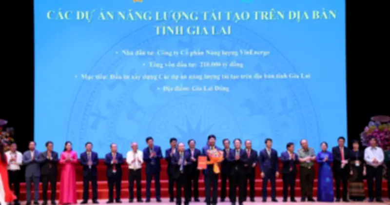 Gia Lai thu hút 838.000 tỷ đồng đầu tư, định hình cực tăng trưởng mới