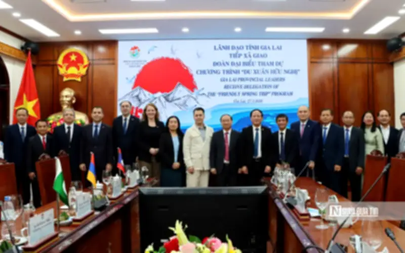 Gia Lai tiếp đoàn ngoại giao, thúc đẩy hợp tác quốc tế trong Năm Du lịch Quốc gia 2026