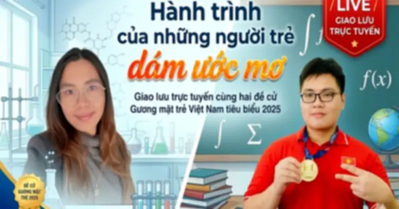 Giao lưu cùng các ứng viên Gương mặt trẻ Việt Nam tiêu biểu 2025