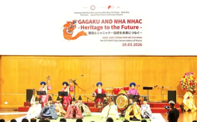 Giao Lưu Nhã Nhạc Việt Nam Và Gagaku Nhật Bản Tại Lễ Hội Việt-Nhật 2026
