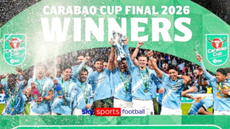 Gieo Sầu Cho Arsenal, Manchester City Vô Địch Cúp Liên Đoàn Anh