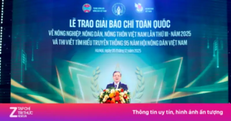 Giải Báo Chí Toàn Quốc Về Nông Nghiệp, Nông Dân, Nông Thôn 2026 Chính Thức Khởi Động