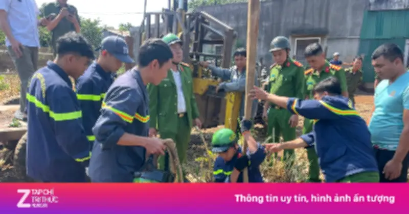 Giải Cứu Bé Trai Rơi Xuống Giếng Sâu Ở Đắk Lắk: Pha Thoát Hiểm Nghẹt Thở
