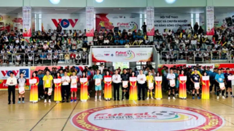 Giải Futsal HDBank Sinh viên ĐBSCL 2026: Sân chơi sôi động cho giới trẻ