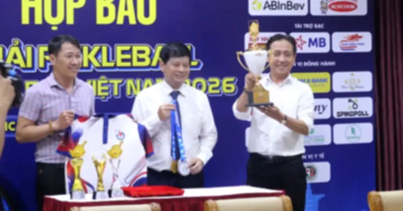 Giải Pickleball Hội Nhà báo Việt Nam 2026: Sân chơi thể thao gắn kết cộng đồng báo chí