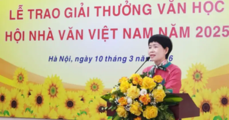 Giải thưởng Hội Nhà văn Việt Nam 2025 vinh danh 9 tác phẩm xuất sắc