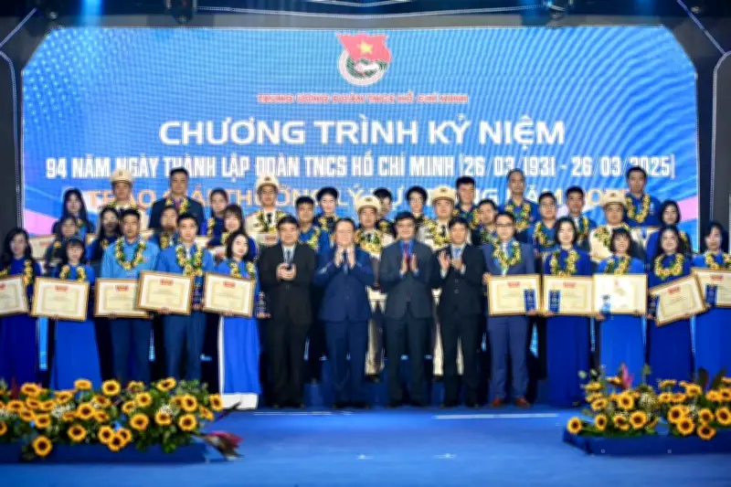 Giải thưởng Lý Tự Trọng vinh danh cán bộ Đoàn xuất sắc toàn quốc năm 2024