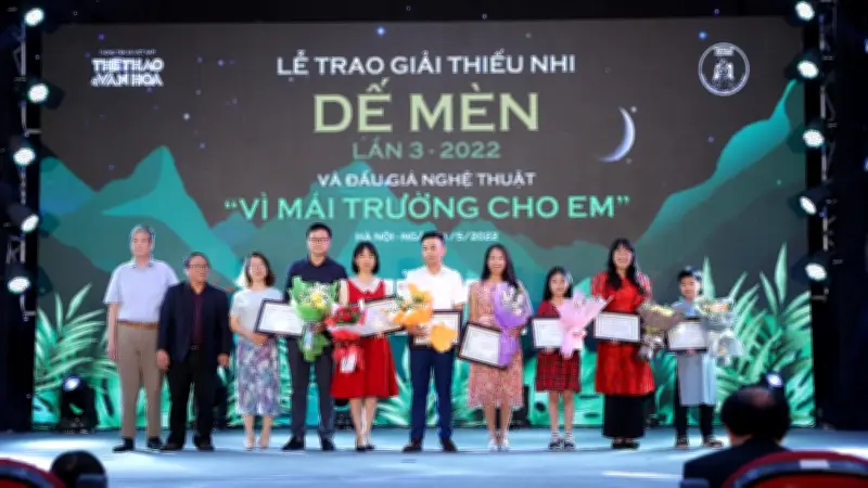 Giải thưởng Thiếu nhi Dế Mèn nâng tầm, hướng tới hệ sinh thái văn hóa nghệ thuật số