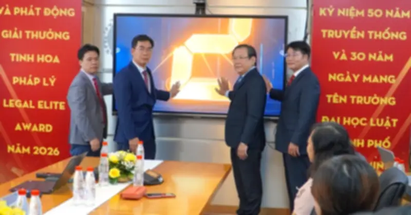 Giải thưởng 'Tinh hoa pháp lý' vinh danh đóng góp xuất sắc trong ngành luật Việt Nam