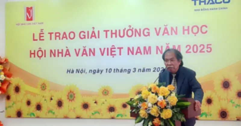 Giải thưởng Văn học Hội Nhà văn Việt Nam 2025: Tôn vinh sáng tạo đa dạng và tài năng trẻ