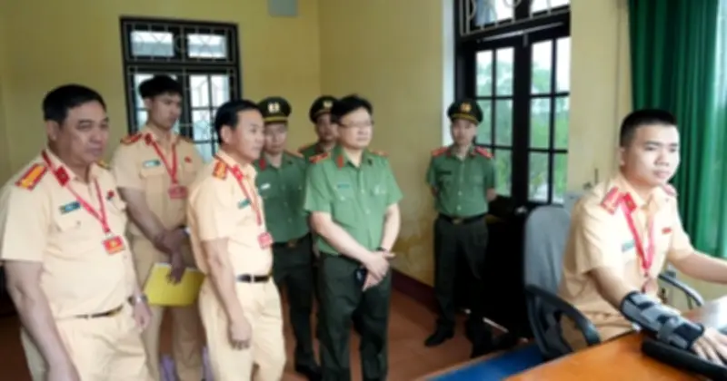 Giám đốc Công an Huế kiểm tra công tác sát hạch lái xe, yêu cầu ứng dụng công nghệ