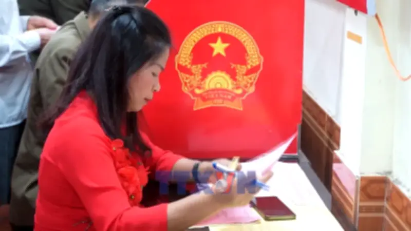 Gần 1 Triệu Cử Tri Hà Tĩnh Nô Nức Tham Gia Bầu Cử Quốc Hội Khóa XVI