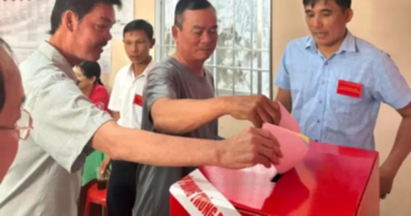 Gần 2.200 cử tri Thổ Châu sớm bầu cử Quốc hội khóa XVI và HĐND các cấp