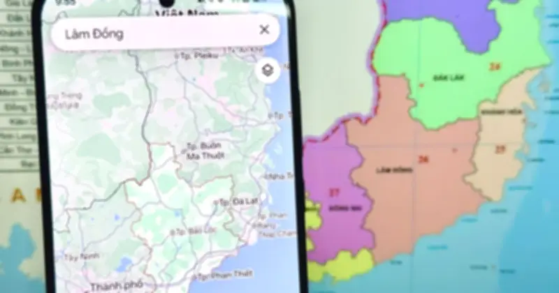 Google Maps bắt đầu cập nhật địa giới hành chính mới tại Việt Nam