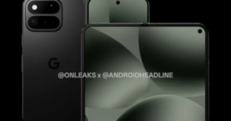 Google Pixel 11 Pro Fold hé lộ thiết kế mỏng hơn, nâng cấp chip Tensor G6