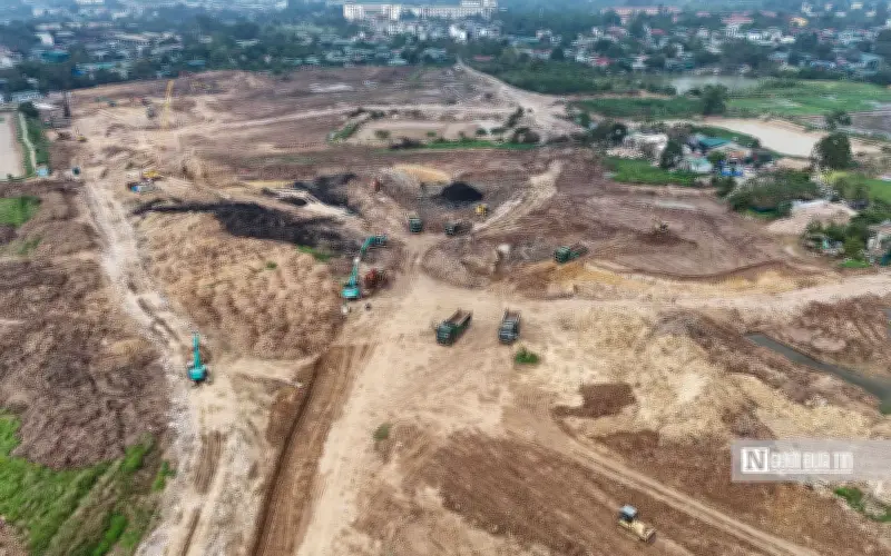 Hồ điều hòa Phú Đô: Dự án khẩn cấp giải ngập phía Tây Hà Nội đạt 90% giải phóng mặt bằng