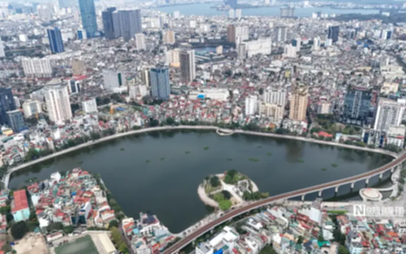 Hồ Đống Đa Hà Nội hoàn thành cải tạo với 297,5 tỷ đồng, chào mừng bầu cử